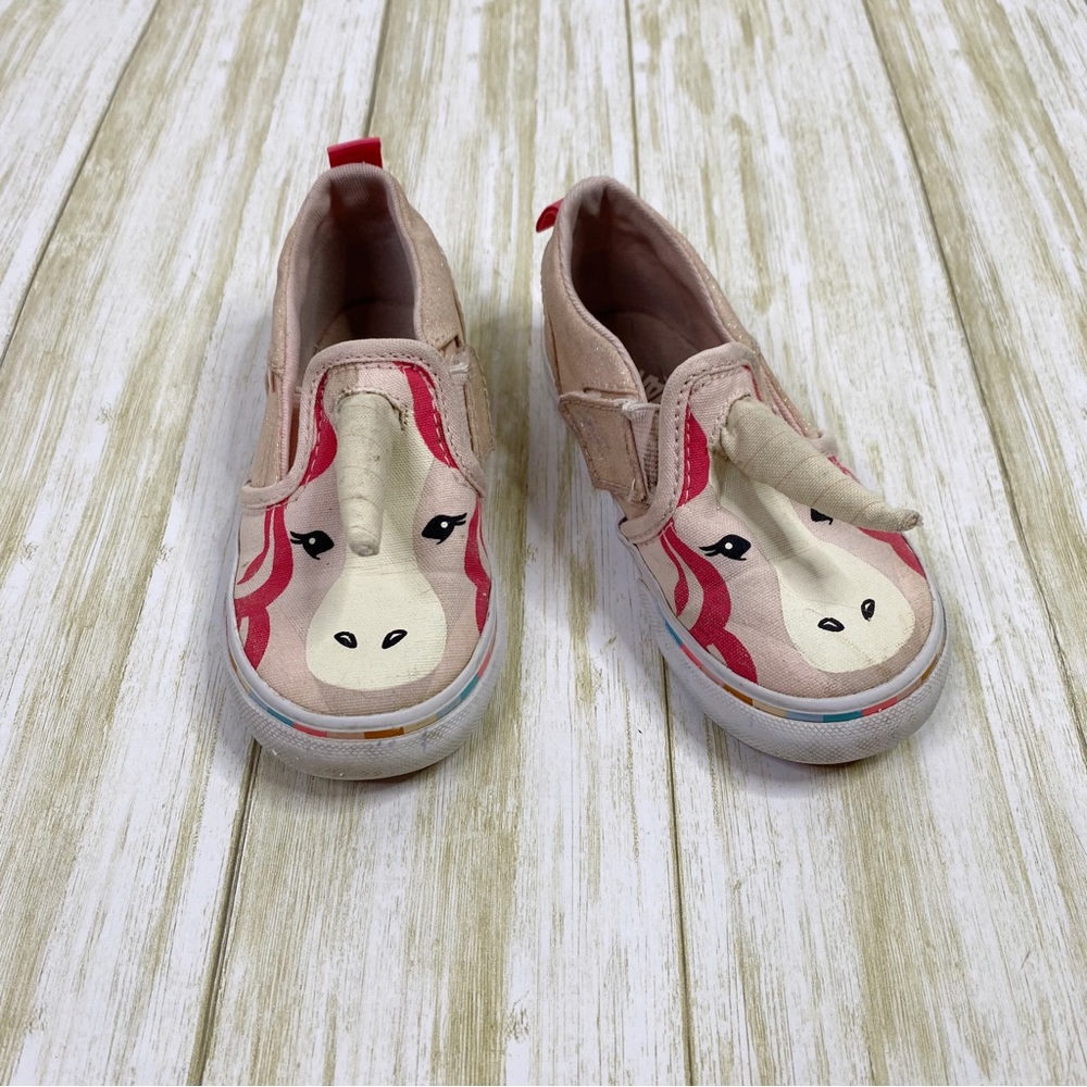 Vans Pink & White Unicorn Sneakers
